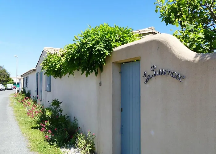 Alojamento de Acomodação e Pequeno-almoço La Passerose 3 Pièces Avec Jardin Au Calme,à 300m De La Plage,