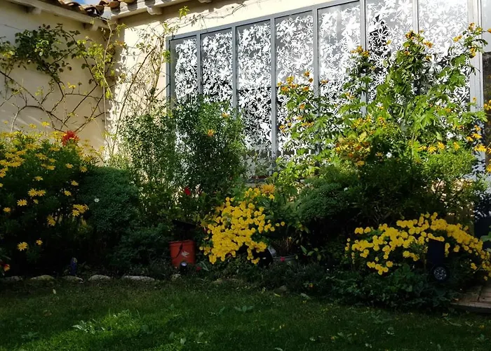 Alojamento de Acomodação e Pequeno-almoço La Passerose 3 Pièces Avec Jardin Au Calme,à 300m De La Plage, 4*